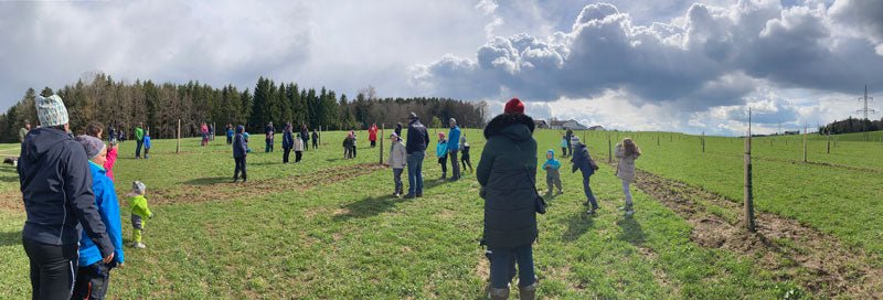 Osternesterlsuche der Pfadfindergruppe “9”