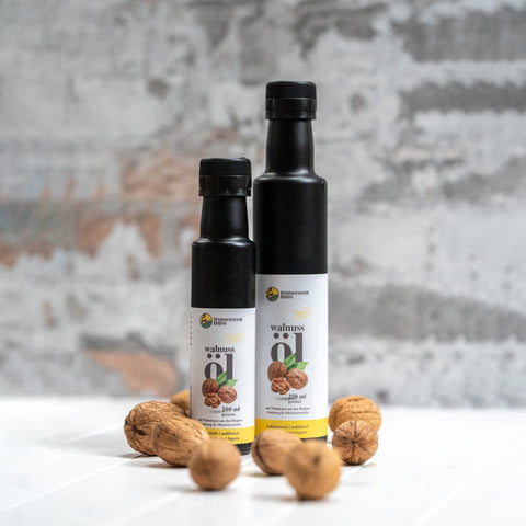 Snacknüsse & geröstetes Walnussöl inkl. Lippenbalsam - Trumerseen Nuss