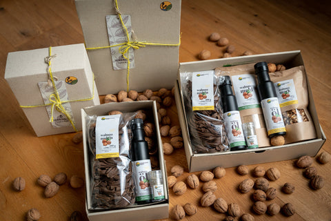 Walnuss Geschenkbox klein - Trumerseen Nuss